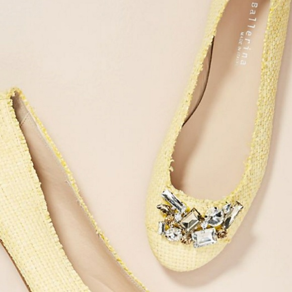 Anthropologie Ballerina Embellished Flats - Picture 3 of 4
